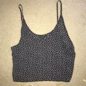 Brandy Melville Floral Tank Top